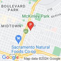 View Map of 1201 Alhambra Boulevard,Sacramento,CA,95816